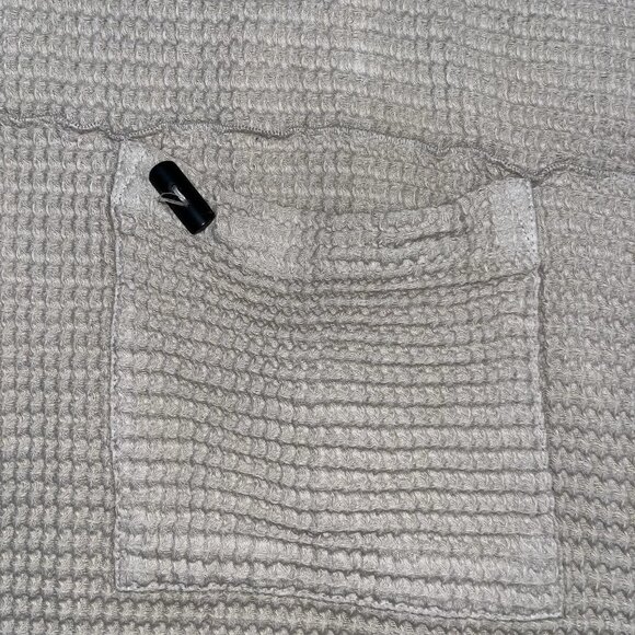 NWT Focus Casual Life Medium Top Cowl Neck Waffle Knit Tunic Lagenlook Boho - Picture 6 of 10